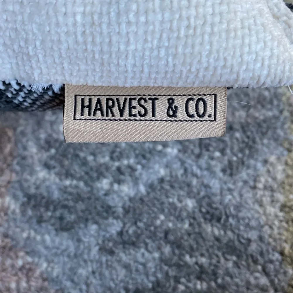 Harvest & Co Pumpkin Fall Buffalo Plaid Throw Pillow